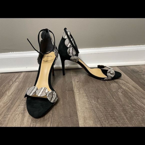 Alexandre Birman
Ellie Python-Trim Suede Sandals 🔥🔥Summer Sale🔥🔥 - Picture 9 of 11